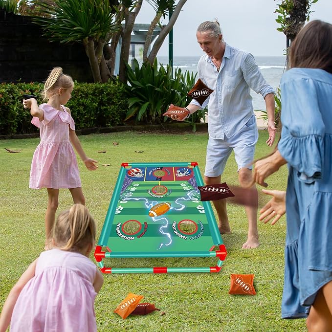 Bean Bag Toss Game for Kids,Outdoor Game for Kids,Family Party Game Birthday Christmas Outdoor Activities