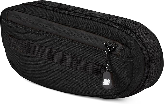 Bike Frame Bag – Waterproof Zippers and Water-Resistant Fabric, Dual Storage Compartments, Adjustable Straps – Fits All Frame Sizes, Perfect for Cycling, Commuting, and Adventure Rides (Black)