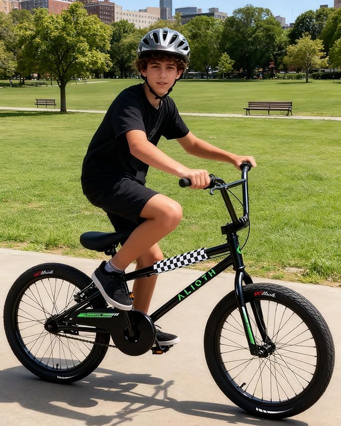 12 14 16 20 Inch Kids Bike BMX Style Bicycle with Training Wheels for 2-14 Years Old Toddlers Boys Girls Coaster Brake Multiple Colors