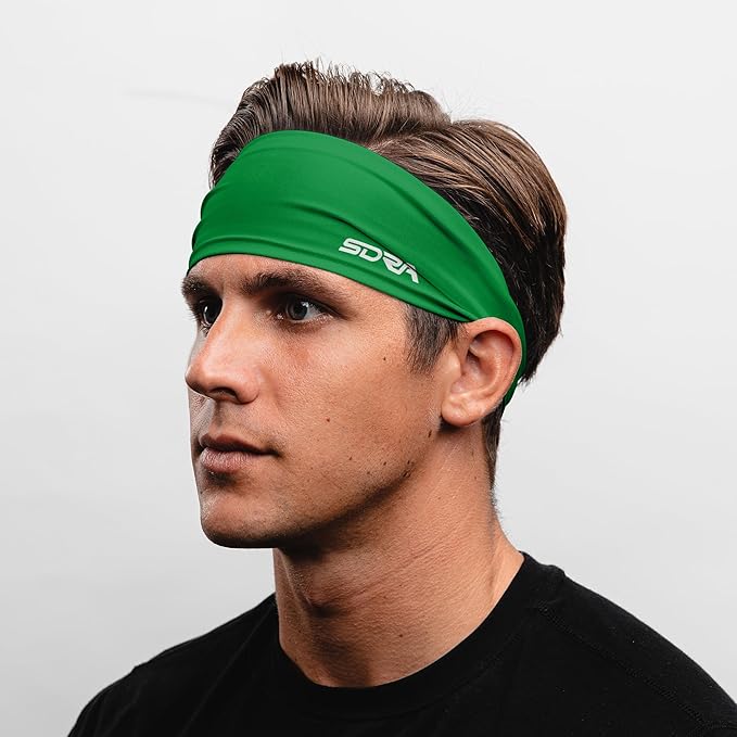 Suddora Workout Headband - Lightweight, Stylish & Comfortable Spandex Headband for Running, Workout, Football, Cosplay & Costumes