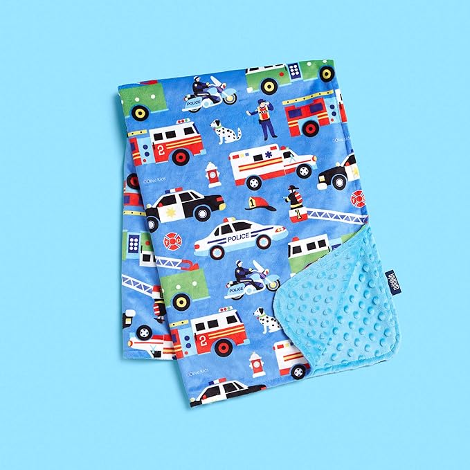 Wildkin Plush Baby Blanket – Soft & Cozy Comfort, Ideal for Toddlers, Travel & Daycare - Heroes