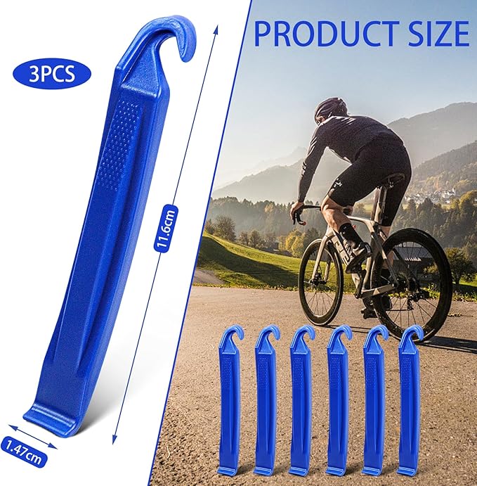 Tire Lever Bicycle Repair Tools Tyre Lever Tire Removal Tool for Tire Removal and Installation, Fits Most Bicycle Tires