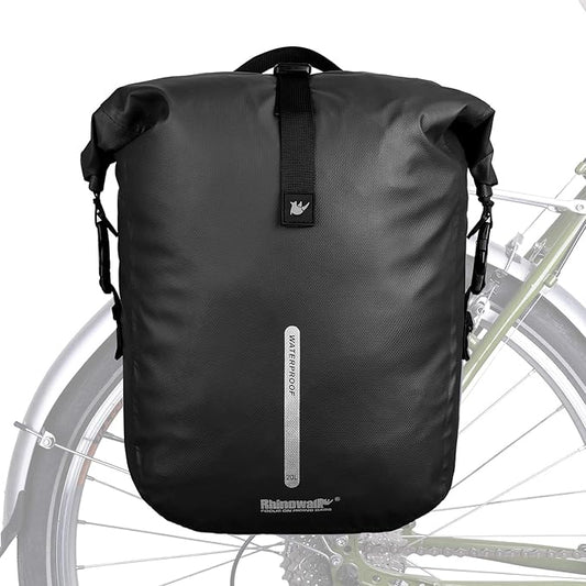 HUNTVP 20L Bike Pannier Bag Backpack Multifunctional Cycling Bicycle Rear Seat Trunk Pack Bag Bike Saddle Bag Backseat Pack Bag