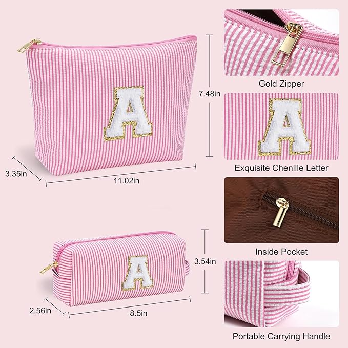 YOOLIFE Christmas Gifts For Teenage Girls Birthday Gift for Girls Makeup Bag Cosmetic Bag Teacher Gifts for 3 4 5 6 7 8 9 10 11 12 13 Year Old Girl Christmas Gift For Women G