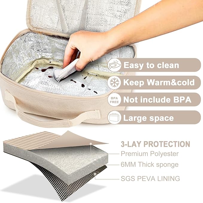 Bluboon Kids Girls Lunch Bag Insulated Lunch Box for school Corduroy Lunch Cooler Organizer School Kids Lunch Tote (Corduroy-White)