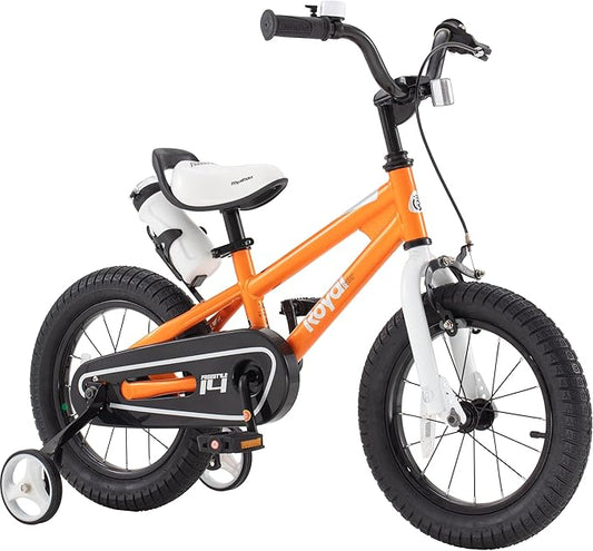 RoyalBaby Kids Bike EZ Freestyle Training Free Balance to Pedal Easy Learning Bicycle, 12-18 Inch for Toddlers to Big Kids