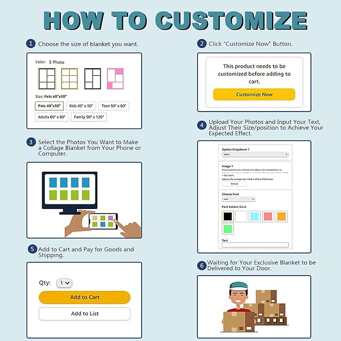 Custom Tractors Blanket with Name Personalized Tractors Blankets for Girls Boys Women Men Customized Blanket Gifts for Birthday 90"x120"for Whole Family