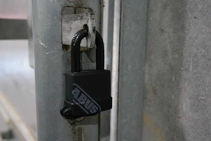 ABUS 70/35 KA Solid Brass Weatherproof Padlock Keyed Alike (Code - 6301), Black