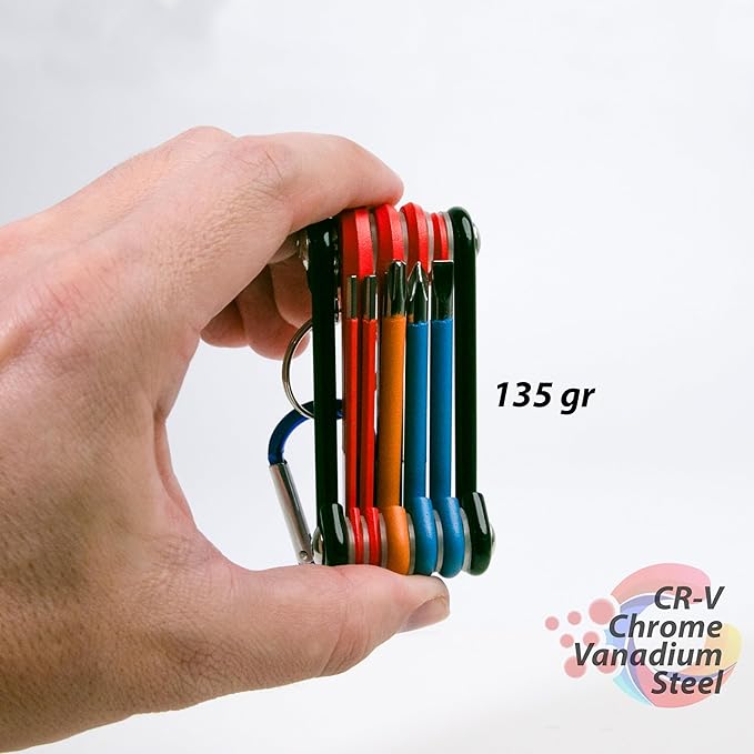 Bike Repair Multitool Kit, 9 in 1 Multitool, Multi Purpose Repair Tool Kit