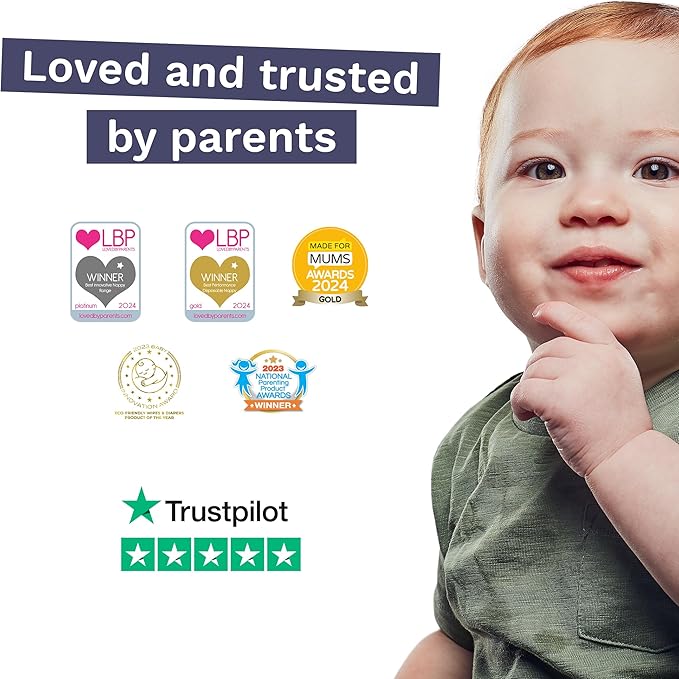 Pura Size 3 Eco-Friendly Diapers, Totally Chlorine Free, Hypoallergenic, Soft Organic Cotton, Sustainable, up to 12 Hours Leak Protection, Allergy UK, 26 Count (Pack of 1)