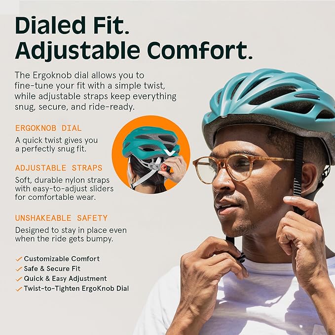 Retrospec Silas Adult Bike Helmet with Light for Men & Women - Lightweight, Comfortable