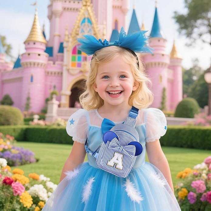Christmas Gifts for Kids Girls - Sling Bags for Girls Kids | Initial Small Crossbody Bag Purses Girl Kid Gifts