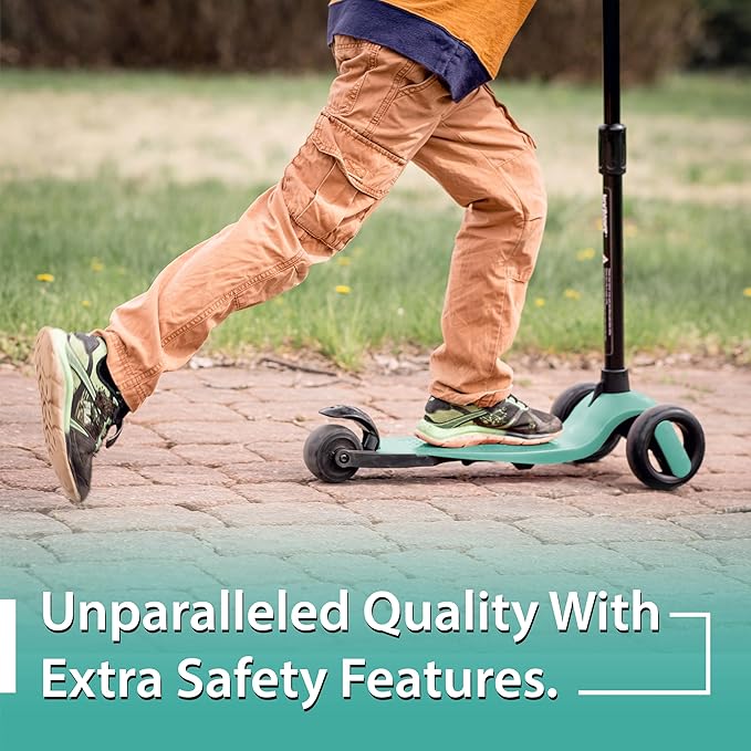 New-Bounce Scooters for Toddlers - 3 Wheel Scooter for Kids with Adjustable Handlebar - The GoScoot MAX is Perfect for Children and Toddlers, Girls and Boys Ages 3-10