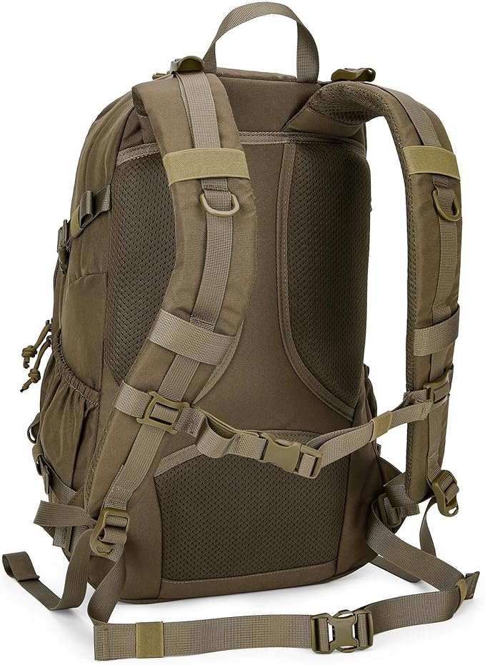Mardingtop Small Tactical Backpack,Molle Hiking Backpack for Backpacking,Cycling and Biking,25L Backpack