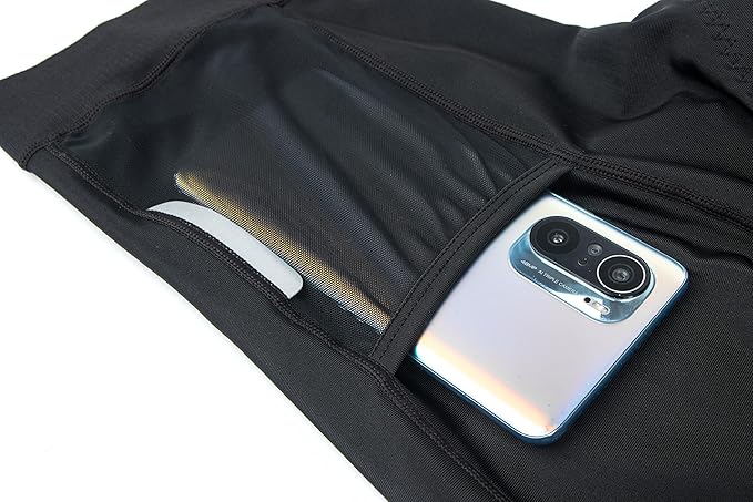 Men's Cycling Jersey Set Cycling Kit Bicycle Jersey Rear Zipper Pocket Bike Bib Shorts with Pockets Race Fit High Density Pad