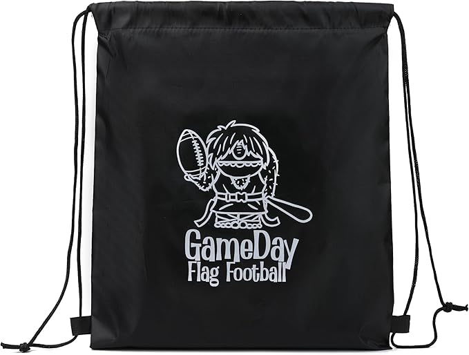 Gameday Flag Football Set – Kits for 2–14 Players w/Belts, Agility Cones & Carry Bag – Available in Multi Colors & Sizes