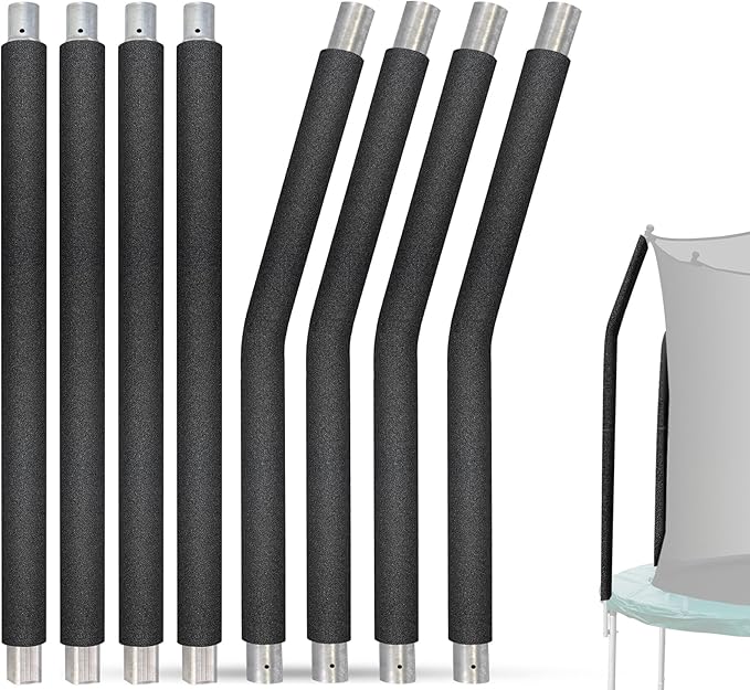Trampoline Poles Replacement for Skywalker, Galvanized Trampoline Enclosure Pole for Skywalker,Replaces Parts#4201 4202