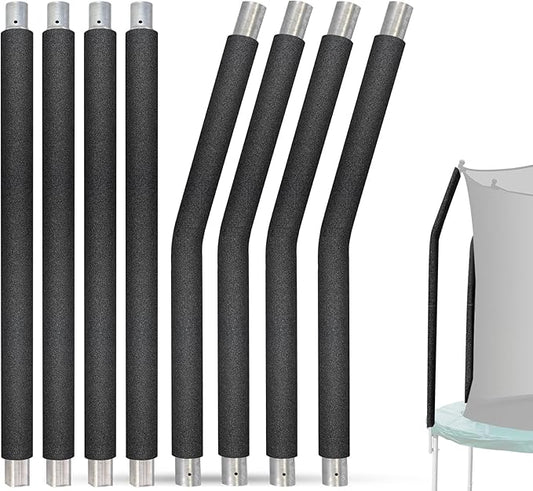 Trampoline Poles Replacement for Skywalker, Galvanized Trampoline Enclosure Pole for Skywalker,Replaces Parts#4201 4202