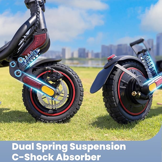 Electric Scooters - 500W/1000W/1500W Peak Motor Electric Scooter Adults, 18/28 Max MPH, 21/25/28 Miles Range, 8.5’’/9.3‘’/10‘’ Tire, Portable& Foldable Commuting E-Scooter