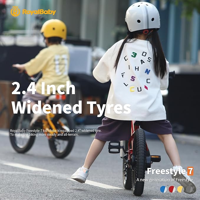 RoyalBaby Kids Bike EZ Balance to Pedal Dual Handbrake Toddlers Boys Girls Bicycle 12-20 Inch for Age 3-10 Years