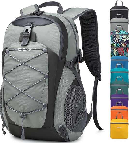 40L Hiking Backpack Lightweight Daypack Waterproof Travel Camping Backpack for Men Women Sport Packable