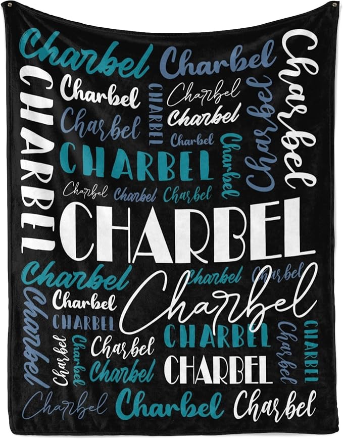 Name Blanket Personalized Blanket for Adult Kids Flannel Customize Throw Blanket Custom (Color 13, 30 x 40 Inches)