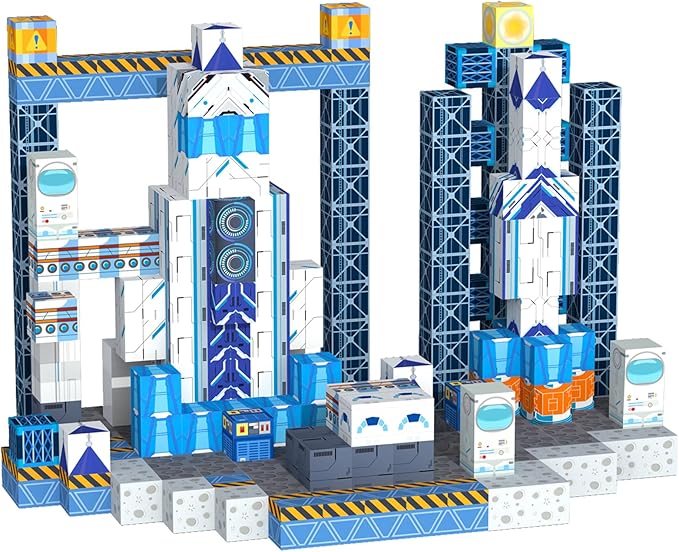 Magnetic Blocks Magnet Toys for Kids - 154Pcs Magnetic Building Blocks Cubes, STEM Montessori Sensory Toys for Boys Girls Age 3 4 5 6 7 8 9 10 Birthday Gifts