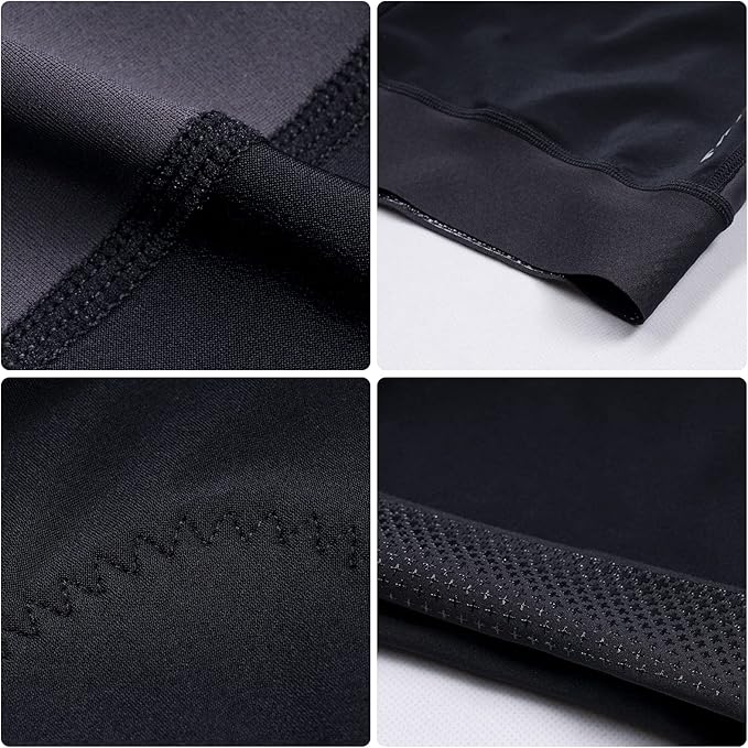 MY KILOMETRE Mens Triathlon Shorts with Adjustable Drawstring Easy Reach Leg Pockets Chamois for Long-Distance Tri Race