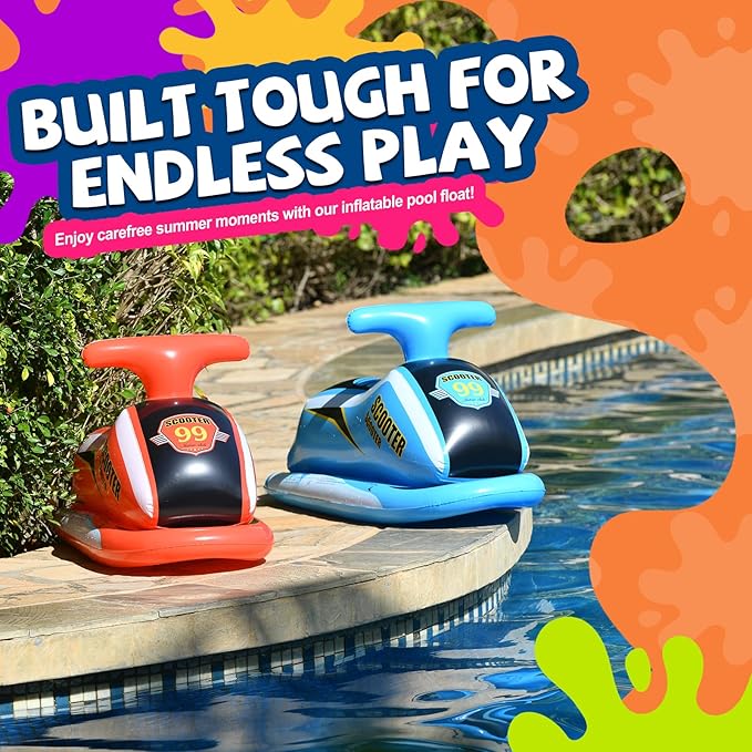 DIMAR GARDEN Inflatable Kids Pool Float, Child Pool Raft Toy