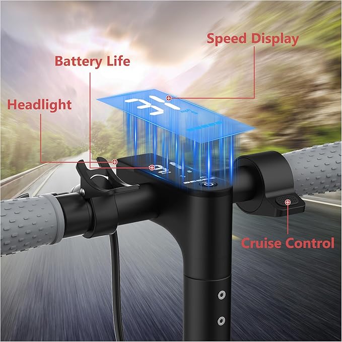 Electric Scooter for Adults, 8.5/10/14" Tires, 19/22Mph, 350W/500W Motor, 21-28 Miles Range, Folding E-Scooter with Dual Suspension,APP(V1/SPRO/MAX/PRO/X1/X1PRO)