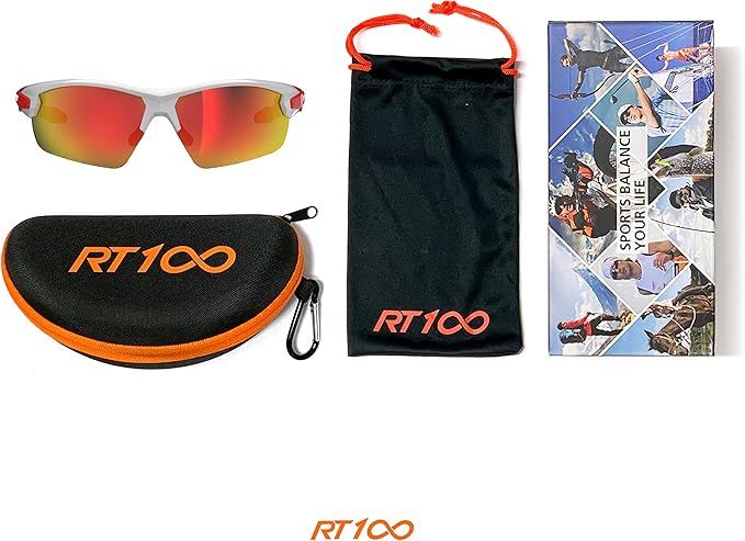 RIDE YOUR WAY Professional wrap around Frameless Cycling Sunglasses for Men and Women