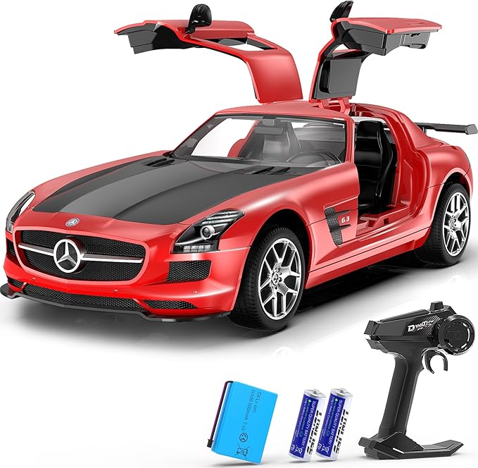 Remote Control Car Officially Licensed Mercedes-Benz AMG GT 1:14 RC Race Car for Boys Girls Birthday Gift (red)