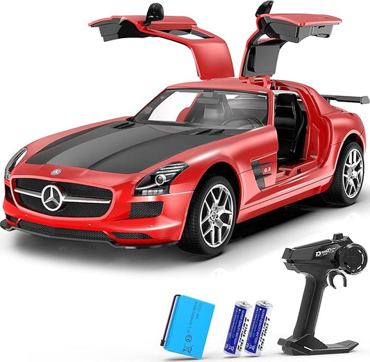 Remote Control Car Officially Licensed Mercedes-Benz AMG GT 1:14 RC Race Car for Boys Girls Birthday Gift (red)
