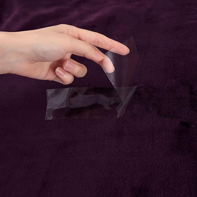 NANPIPER King Size Sherpa Blanket, Soft Fleece Throw for Bed, Reversible Thick Fuzzy Blanket for Winter (Purple, 90x108 inches)