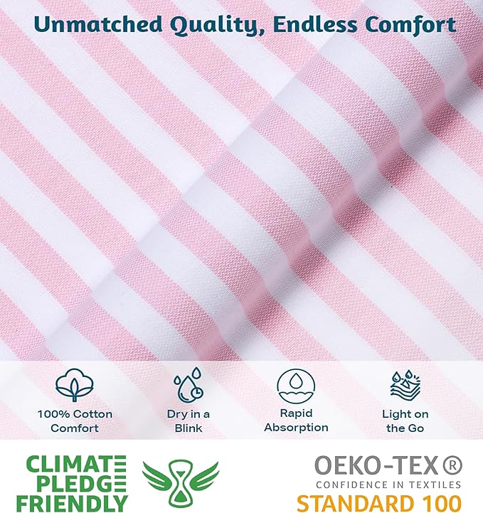 Urban Villa (Set of 6, 36x72 Inches Turkish Beach Towel Oversized Absorbent Extra Large - Sand Free Quick Dry Bath Towels - Lightweight Travel Cruise Camping Spa Towels - Pink