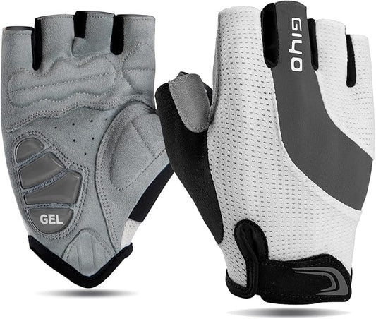 Cycling Gloves for Men Women - Road/Mountain Bike Gloves Anti Slip Shock Absorbing Padded -Bicycle Biking Gloves for Fitness Cycling Training Outdoor Sports