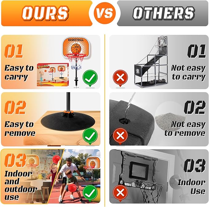 NZQXJXZ Basketball Hoop Indoor with Suction Cup with Two Balls Mini Tabletop Basketball Hoop for Desk Table Office Bedroom Hoop Basketball Toys for Kids and Adults