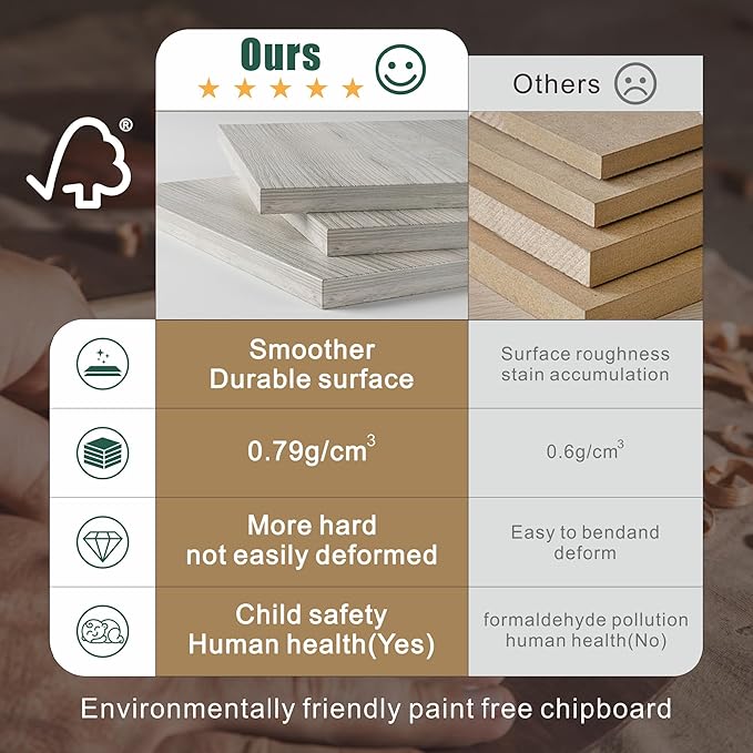 Vanity Desk with Mirror Light and Power Outlet, 39 inch Farmhouse Makeup Table Set with Stool, 3 Color Adjustable Lights Bedroom Dressing Table with 4 Drawer for Women Girls Teens, Gray White