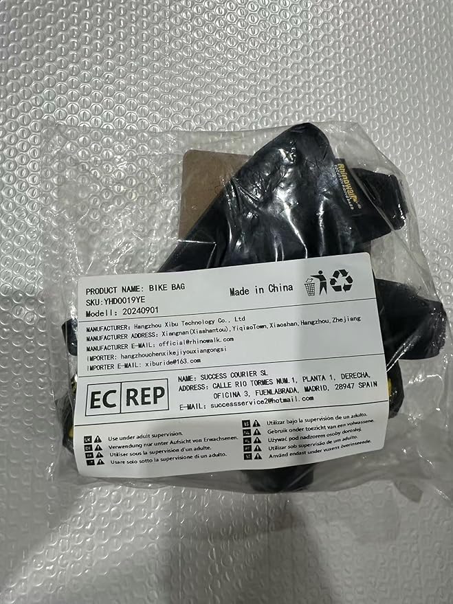 Rhinowalk Bicycle Front Frame Bag Waterproof Bicycle Bag 0.9L Cycling Accessories Nylon Pack Pouch for MTB Road Bike Cycling Commuting and Outdoor Adventures