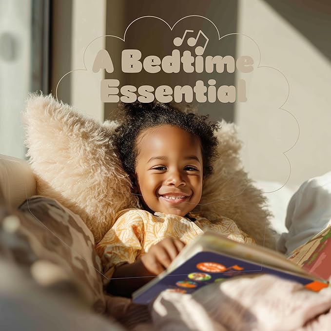 Sleep with Jesus – Bedtime Books for Toddlers, Lullabies for Babies, 4 Hymn Melodies and 2 Prayer Songs, Christmas Toys for Toddlers, Christian Music for 18m+