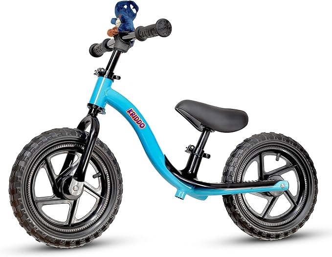 KRIDDO Toddler Balance Bike for 2–5 Year Old Kids – Push Bicycle with Stable Balance – Ideal Gift for Boys & Girls