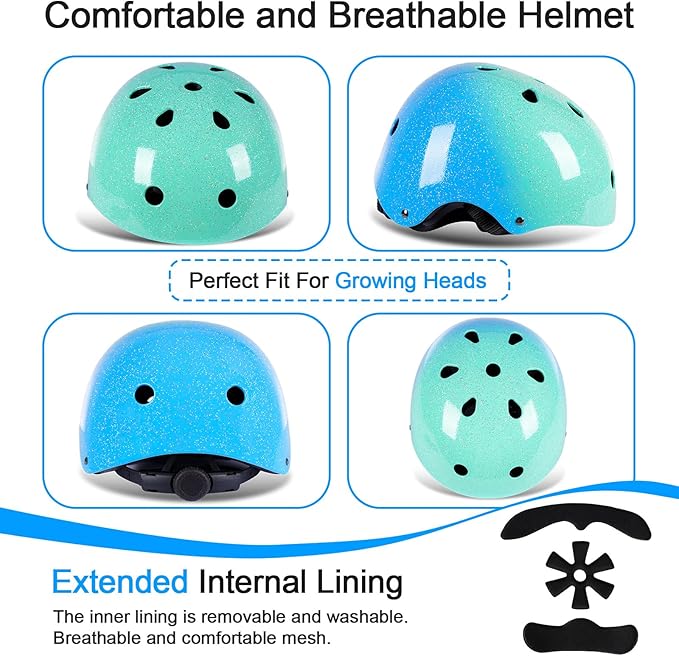 Kids Bike Helmet for 3-5-8-14 Years Kids Girls Boys Youth Bicycle Helmet for Scooter Balance Bike Roller Skating Skateboard Helmet