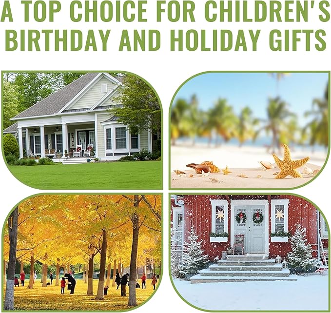 10FT/12FT/14FT Trampoline for Kids and Adults - Outdoor Trampoline with Safety Net - Anti Rust - ASTM Approved - Blue