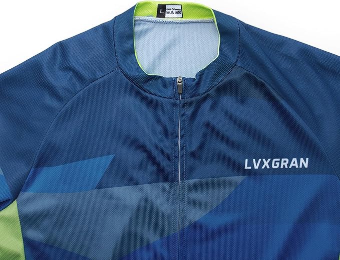 Men's Cycling Jersey Sets Road Bike Jersey Bibs + Shorts with 20D Gel Pad MTB Riding Clothing Kit