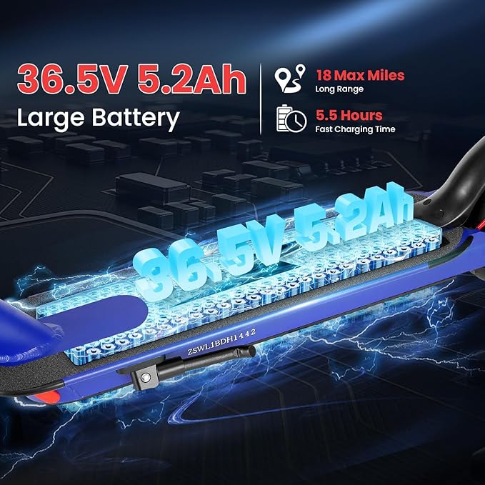 Caroma Electric Scooter,630W Peak Motor,20 MPH Max Speed & 18 Miles Long Range,8.5" Solid Tires,Dual Braking System with Cruise Control,Foldable E-Scooter with Smart APP Lock for Adults and Teens