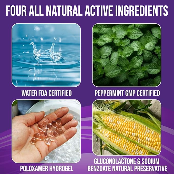 Dr. Nice's Sports Hydrogel - For Runners | Soothes Blister & Chafe |All-natural | Designed for Runners and Athletes | Hydrogel for a Comfortable Running Experience (30ml)