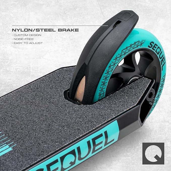 Sequel Ignite Stunt Scooter, Pro Complete Trick Scooter for Kids 8+, Beginner Skatepark BMX Scooter