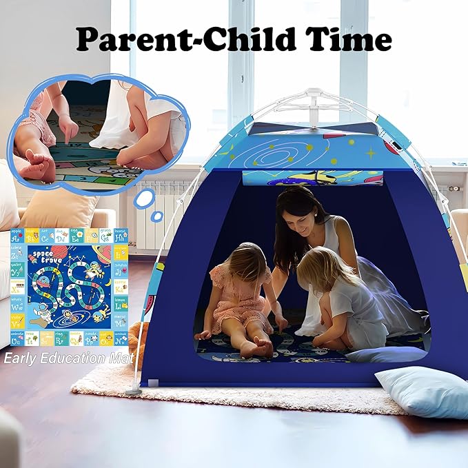 Outdoor Multi-Purpose Play House for Toddlers-Easy to Set up and Pop up Play Tent with Tunnel and Playhouse Kids Indoor Outdoor, Outdoor/Indoor Kid's Pop Up Play House, Gift for Toddlers(Cat)