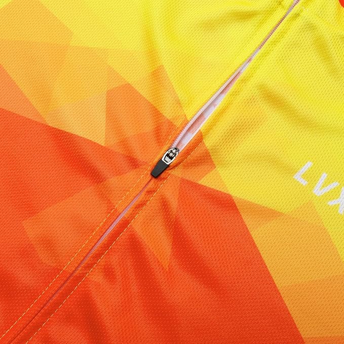 Men's Cycling Jersey Sets Road Bike Jersey Bibs + Shorts with 20D Gel Pad MTB Riding Clothing Kit