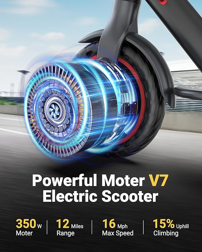 Electric Scooter for Adults, 8.5/10/14" Tires, 19/22Mph, 350W/500W Motor, 21-28 Miles Range, Folding E-Scooter with Dual Suspension,APP(V1/SPRO/MAX/PRO/X1/X1PRO)